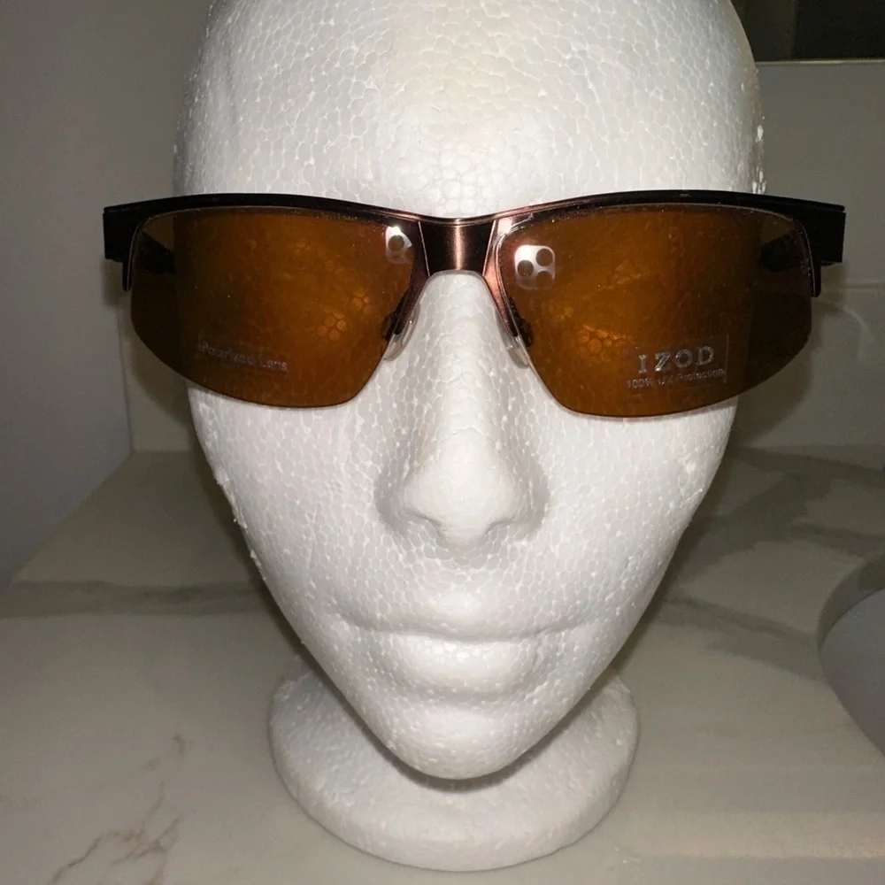 Izod 744 Sport Brown Polarized Men’s Sunglasses